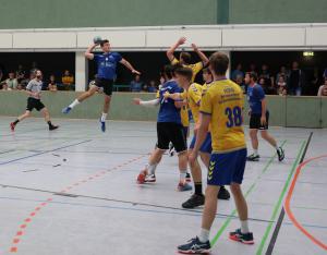 GER HV Brandenburg VL Mä Saison 2023/2024 HSG Ahrensdorf-Schenkenhorst II vs HSG RSV Teltow Ruhlsdorf II, 30.09.23, Sporthalle Ahrensdorf, Ludwigsfelde,